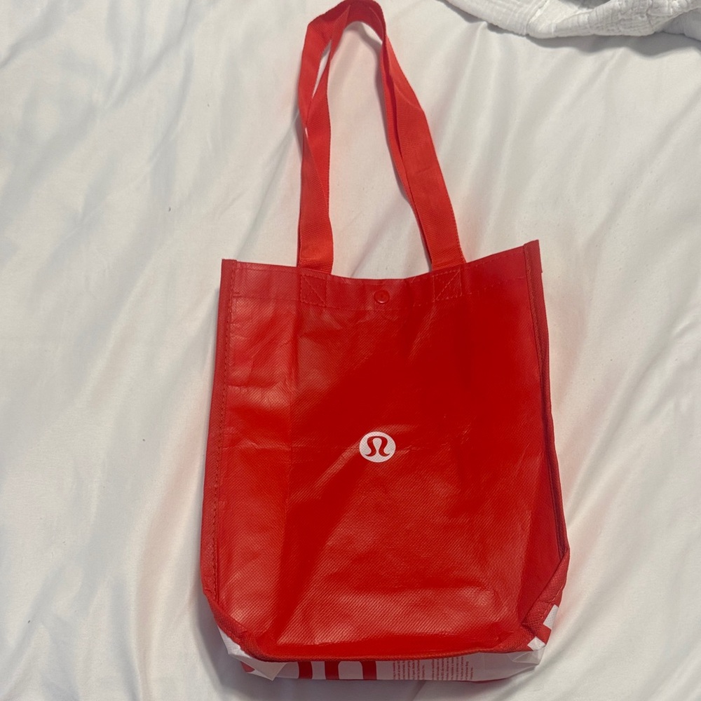 lululemon athletica Vibrant Red Tote